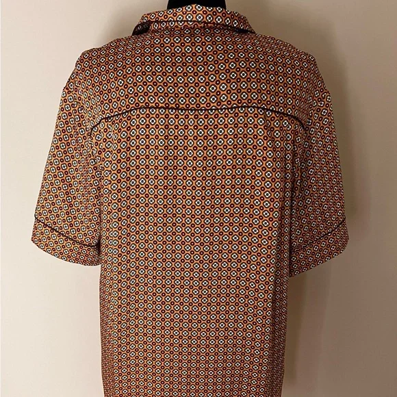 Zara Multicolor Floral Pattern Blouse - Picture 4 of 5